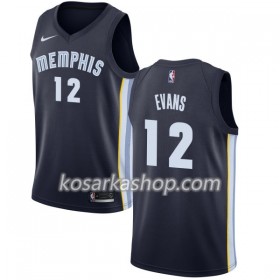 Dres Memphis Grizzlies Tyreke Evans 12 Nike 2017-18 Navy Swingman